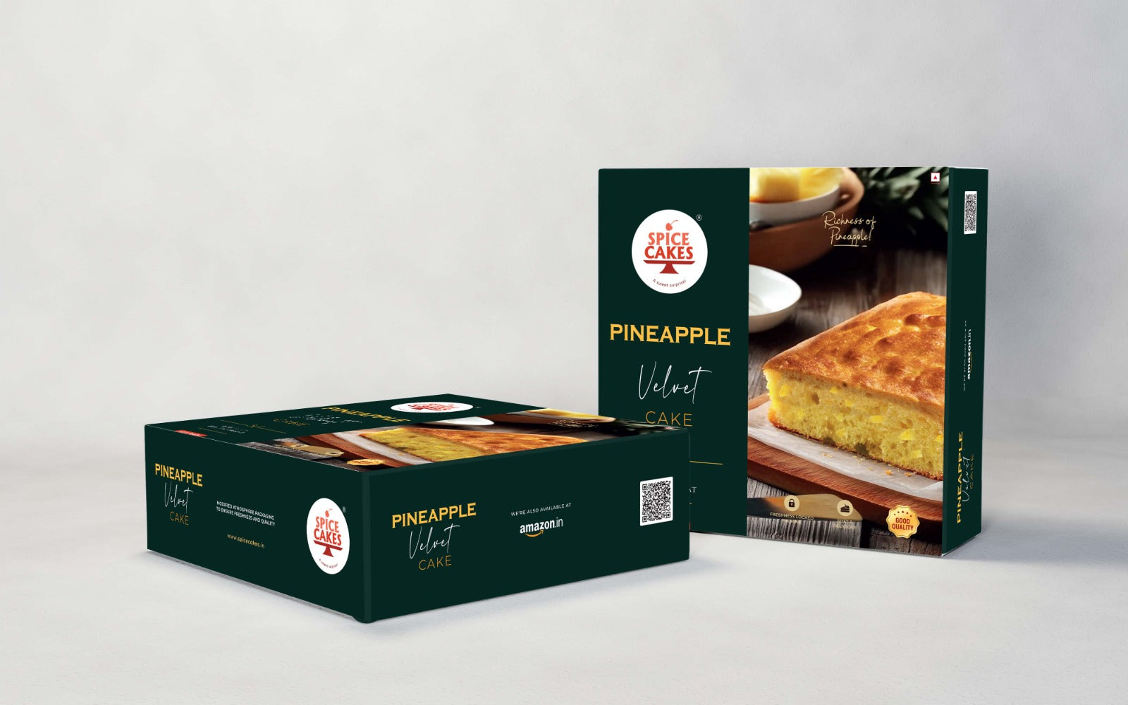 Pineapple Velvet Cake